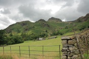 Údolí Langdale. Lake District