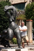 La Venus od T.Tobiasse se svým dvojčetem. St.Paul de Vence (F)