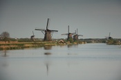 Větrné mlýny Kinderdijk