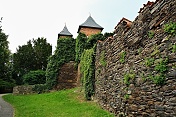 Zámek Žleby (*13.stol., Lichtenburkové – přestavěn v 19.stol. Auerspergy), KH 