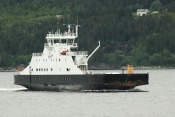 Trajekt M/S Julsund (*2004, délka 84 m). Åfarnes (N)
