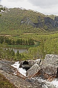 Řeka Storskogelva, NP Rago