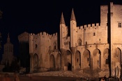 Palais des Papes (Papežský  palác). Avignon. Provence-Alpes-Côte d´Azur. Francie