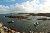 Přístav Peters Pier, ostrov Eilean na Cille, Skotsko