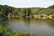 Soutok Sázavy a Vltavy. Davle