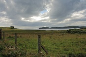 Zátoka Loch Bracadale z Ullinish