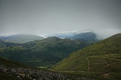 Cesta na Ben Nevis – stoupání po úbočí hory Meall an t-Suidhe