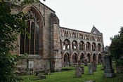 Zřícenina augustiánského kláštera Jedburgh Abbey (1118-1560), Jedburgh